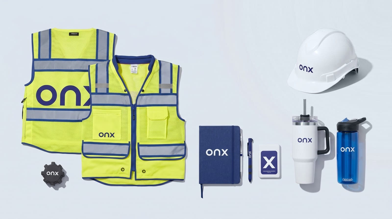 onX rebrand merchandise collection