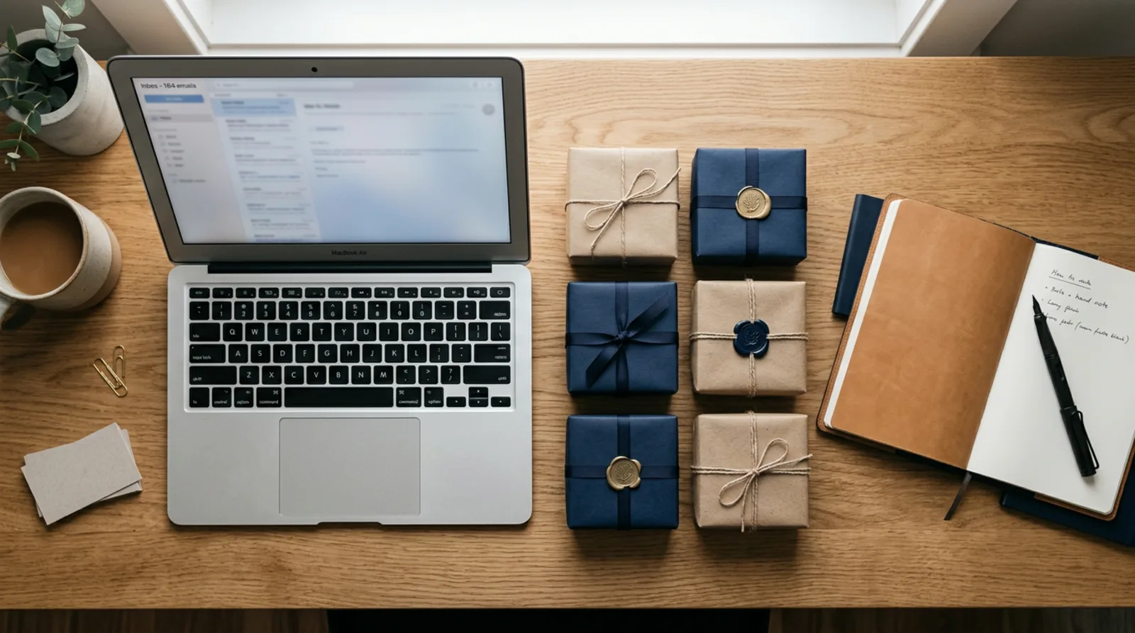 Six customer gift email templates for different relationship moments